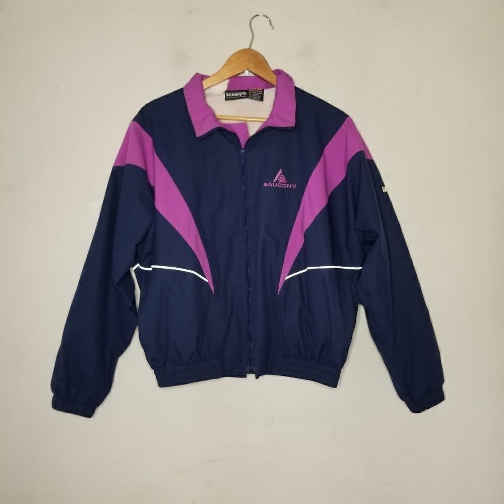 Saucony track set gore-tex full zip jacket Women's size large